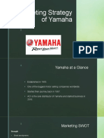 Marketing Strategy of Yamaha: Omar Sany