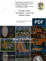 Macunaíma- Apresentação de slides