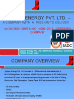 Jaybee Energy Pvt. LTD Presentation-23 July OIl India Presentation