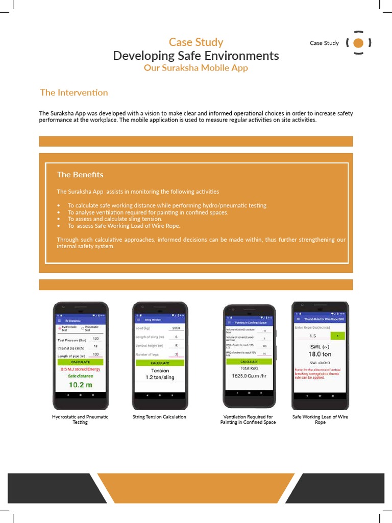 Developing Safe Environments: Case Study | PDF