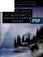 The History of Middle-Earth Index