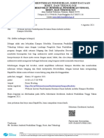 Surat Undangan Webinar Inovasi Pembelajaran Bersama Dunia Industri Melalui Kampus Merdeka - 05 Agustus 2021 - 16.00 WIB