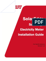 Solaredge: Solaredge Electricity Meter Installation Guide