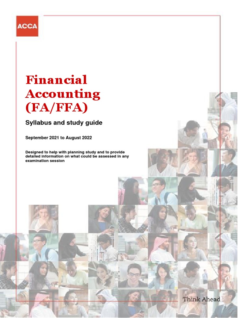 Financial Accounting (FA/FFA) : Syllabus and Study Guide | PDF ...