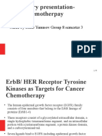 Biochemistry Presentation-Cancer Chemotherpay: Made by Eldar Yunusov Group 8 Semester 3