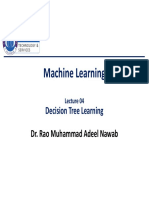 Machine Learning Notes - Lec 04 - Decision Tree Learning