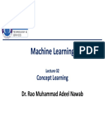 Machine Learning Notes - Lec 02 - Concept Learning