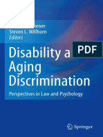 Disability and Aging Discrimination - Perspectives in Law and Psychology
