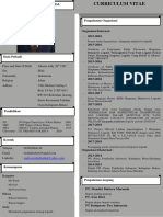 CV PDF Andi Yos Rizhal Faishal 1 Lembar