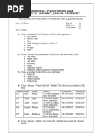 OU RDBMS Question Bank