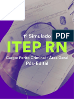 Simulado Especial – Concurso ITEP-RN – (Perito Criminal – Área Geral) – 01/05/2021