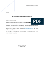 Carta Desbloqueo de Fur