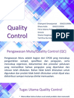 Teori Teknik Sediaan Steril_Quality Control_Kelompok 5_Reg2 19D