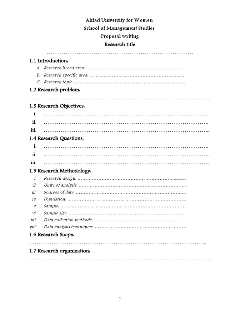 Proposal Writing Guide for Research | PDF | Art