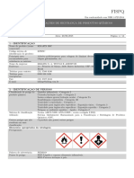 Ficha de Segurança para Adesivo Kisafix BSC