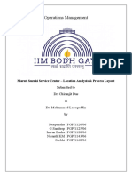 Operations Management: Submitted To Dr. Chiranjit Das & Dr. Mohammed Laeequddin by