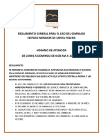 Manual Del Usuario Equipos de Gimnasio