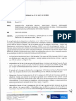 Circular 0015 de 2020