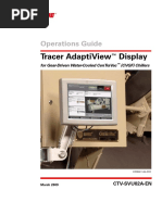 Tracer Adaptiview Display: Operations Guide