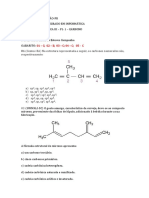 Química III - P1-1 - Carbono (Maria Campanha)