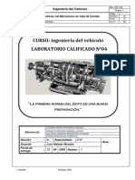 Lab 4 - Ingeniería Del Vehículo - Caja de Cambio.