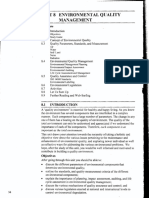 Unit 8 Environmental Quality Management: Structure