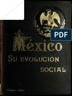 Mexico. Su Evolucion Social - Tomo I - Volumen I - Sierra - Director