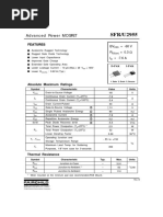 SFR/U2955: Advanced Power MOSFET