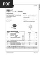 Fdd5614P: 60V P-Channel Powertrench Mosfet