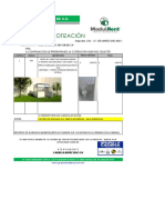 Cotizacion Caseta de Vigilancia 2.44X2.44 Con Baño 11 Mar 2021