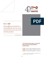 Funciones Instrumentales y Simbólicas Del Derecho Penal. Lineamientos para Una Teoría Del Bien Jurídico - Vlex