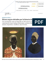 'Enciclopedia Negra' - Héroes Negros Obviados Por La Historia de Brasil - Internacional - EL PAÍS