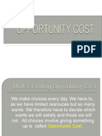 Opportunity Cost