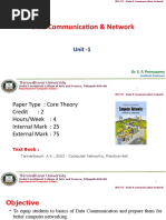 Computer Networks Unit-I-New