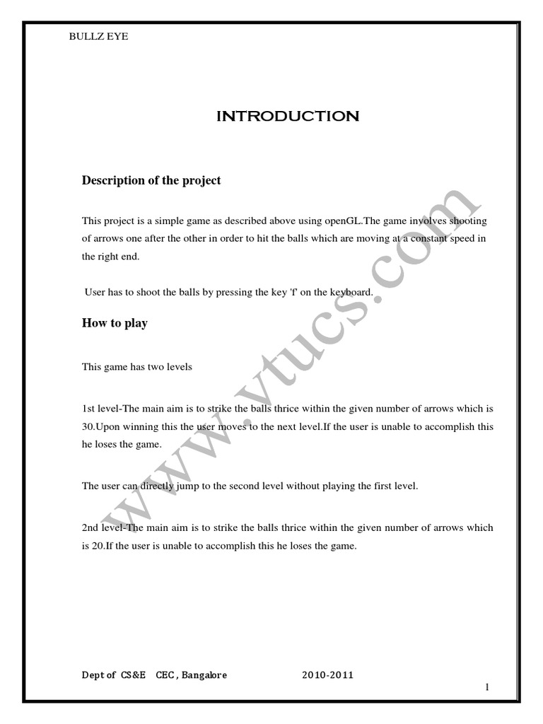 OpenGL Arrow Shooting Game Design | PDF | Computing | Computer Programming