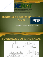 FOT I - Aula 2 - Fundações em Blocos