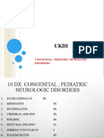12 UKDI - Congenital, Pediatric Neurologic Disorders