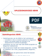 KBVB Opleidingsvisie