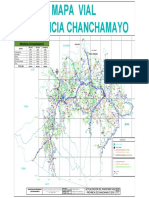 Mapa Vial de Chanchamayo