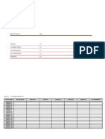 Communications Management Blank Matrix