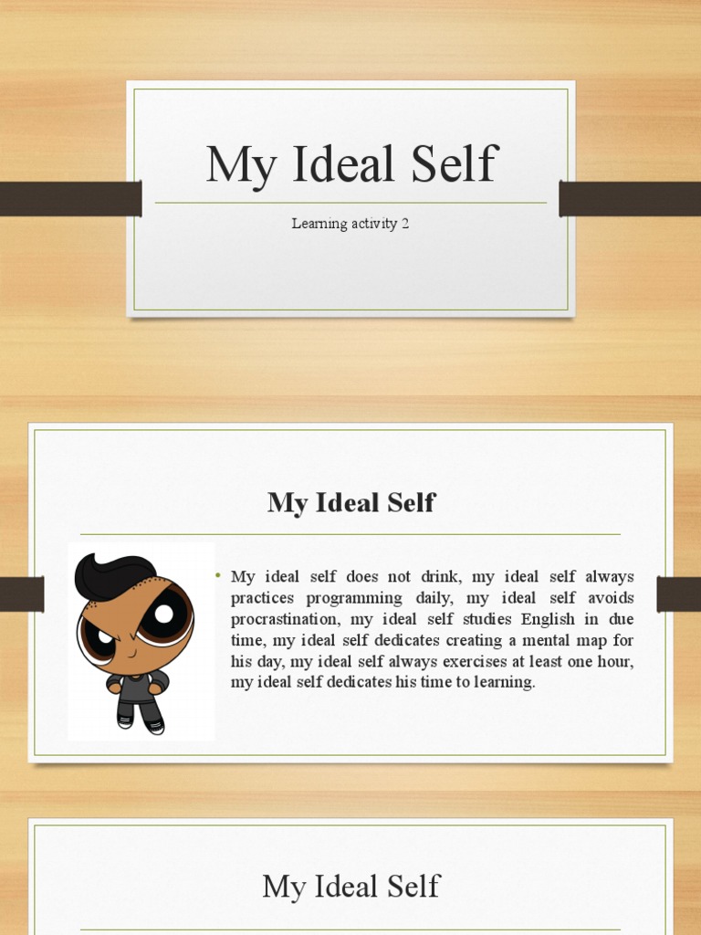 Defining My Ideal Self | PDF | Career & Growth | Self-Improvement