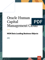 HCM Data Loading Business Objects
