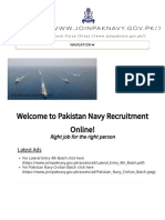 Welcome To Pakistan Navy Recruitment Online!: (HTTPS://WWW - Joinpaknavy.Gov - PK/)