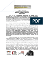 Congresso Internacional sobre o Transiberismo de Saramago