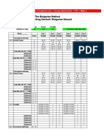 Bulgarian Method Manual Tracking Spreadsheet