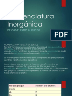 Nomenclatura Inorgánica - Sistemática