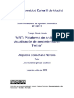 MRT: Plataforma de Análisis y Visualización de Sentimientos en Twitter