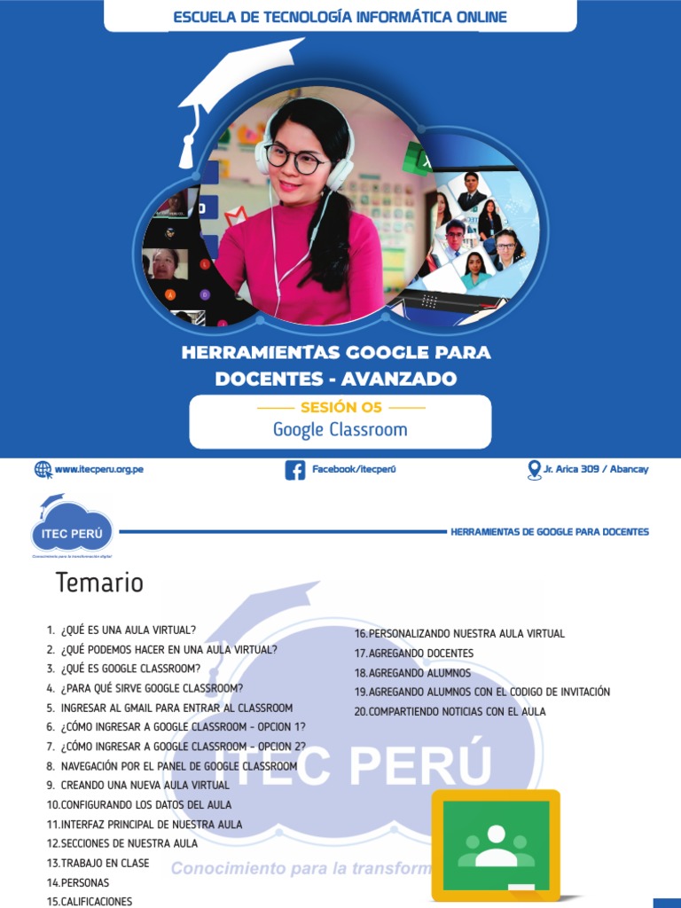 Herramientas Avanzadas de Google para Docentes | PDF | Facebook | Software