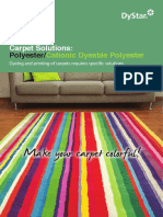 Carpet Brochure 4 POLYESTER Single Pages