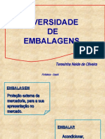 Aula - Diversidade de embalagens